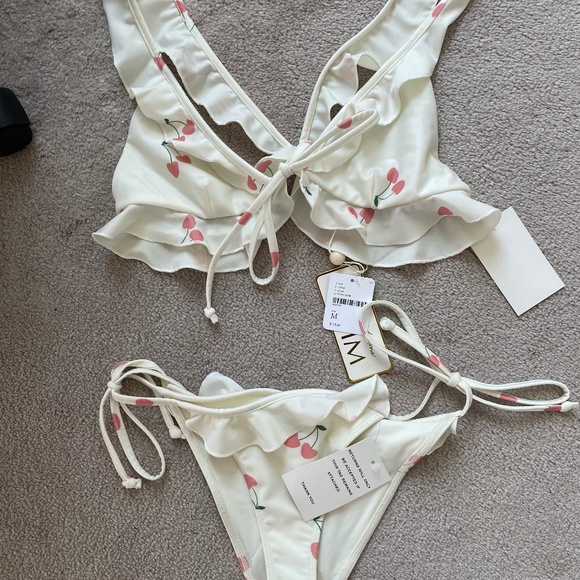 For Love and Lemons Mon Cheri Bikini Set - Picture 3 of 5